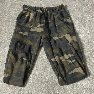 PINK camo sweatpants